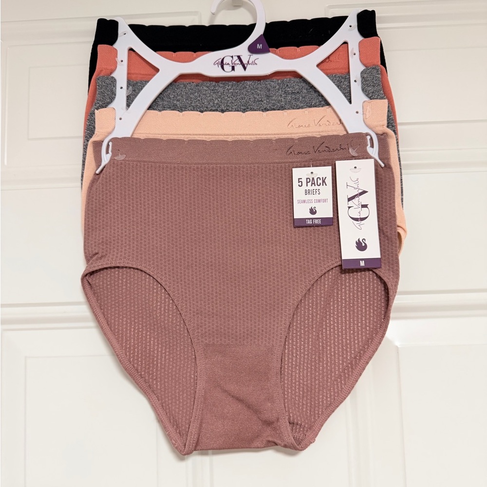 Gloria Vanderbilt - 5-Pack Women's Briefs in Assorted Colors